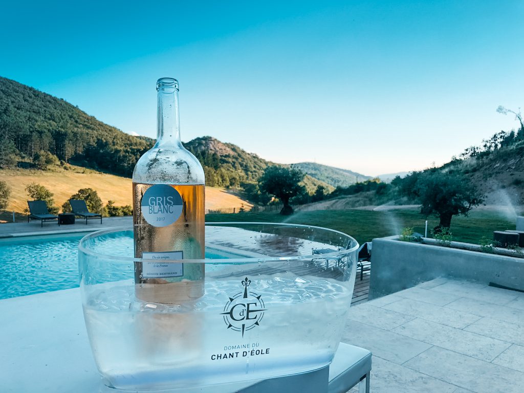 Domaine de merlac piscine vin
