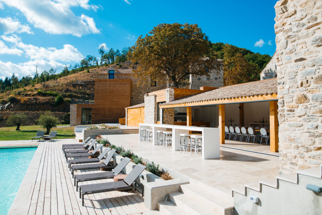 Domaine Merlac Languedoc location maison de vacances piscine séminaire